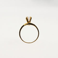 Zircon Silver Ring