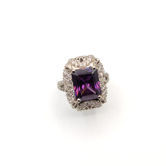 Gem of Tranquility Silver Ring