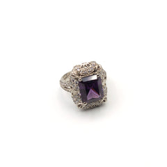 Gem of Tranquility Silver Ring