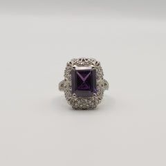 Gem of Tranquility Silver Ring