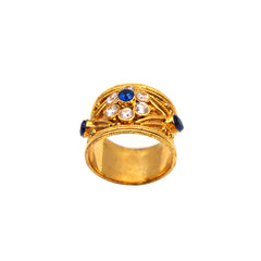 Glistening Gem Silver Ring