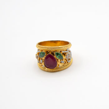 Crown Silver Ring