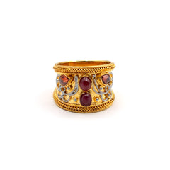 Flame Silver Ring