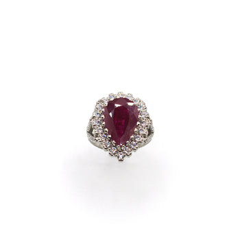 Rosa Silver Ring