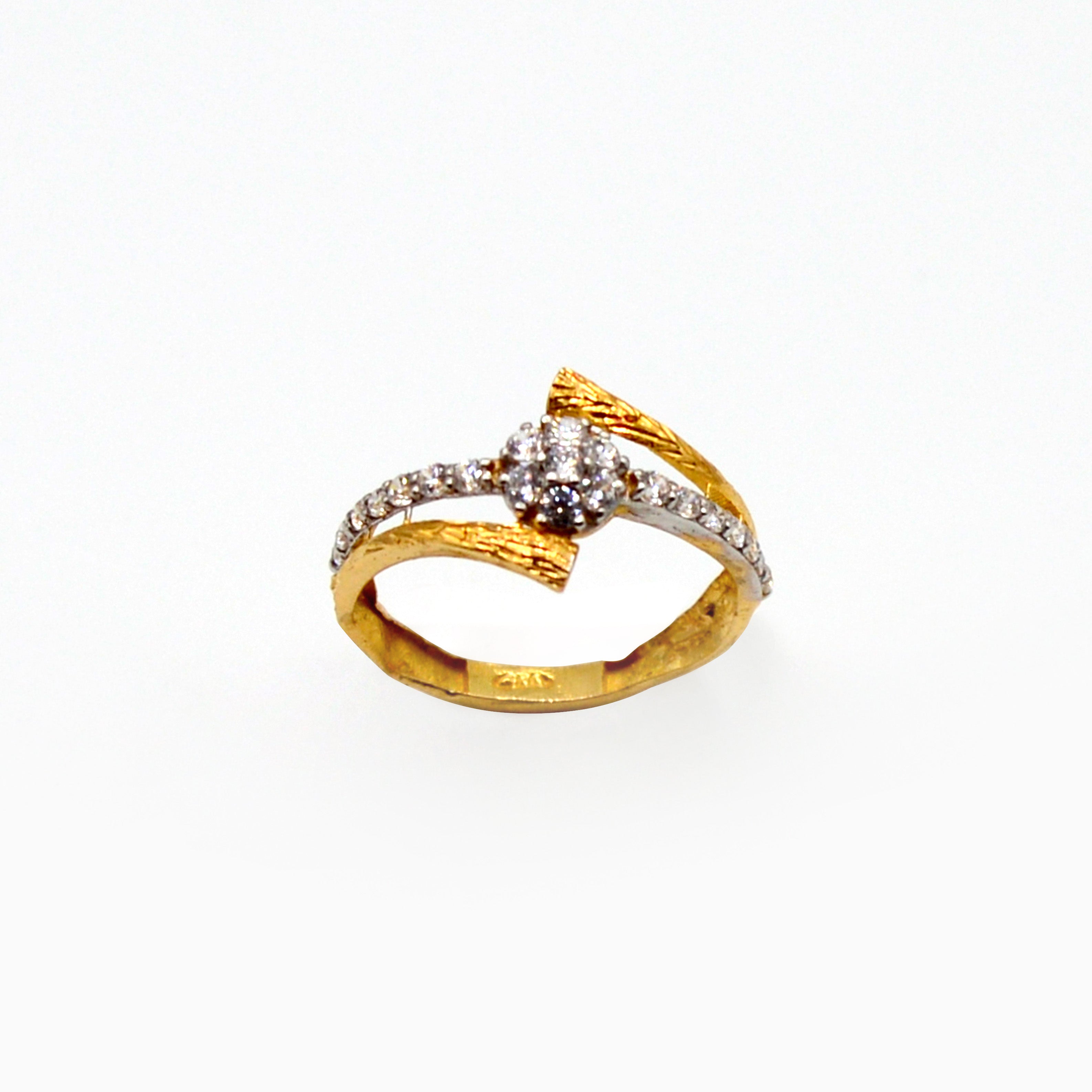 Almas Rind Horizon Gold Ring – Almas Jewellers