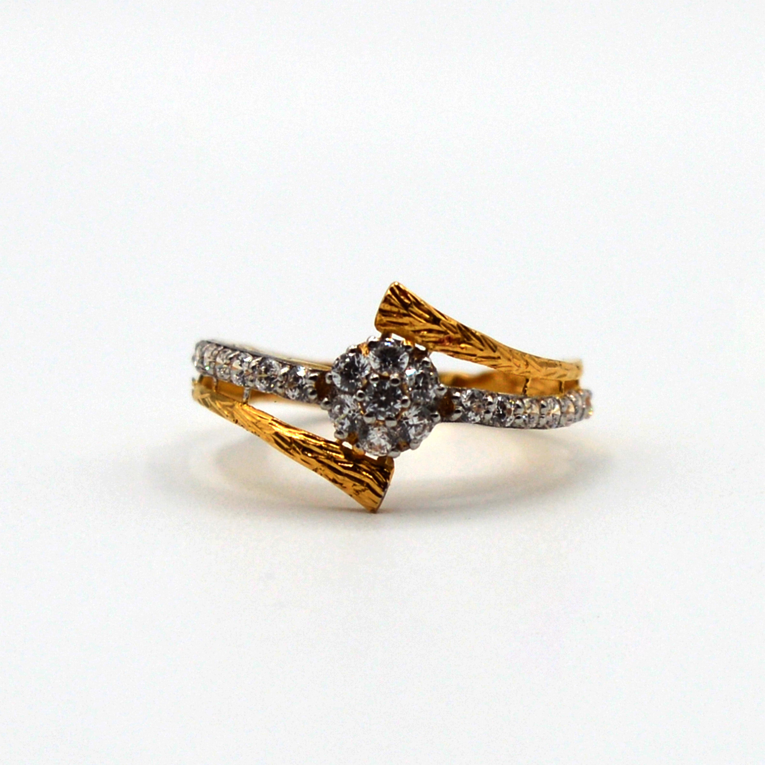 Almas Rind Horizon Gold Ring – Almas Jewellers