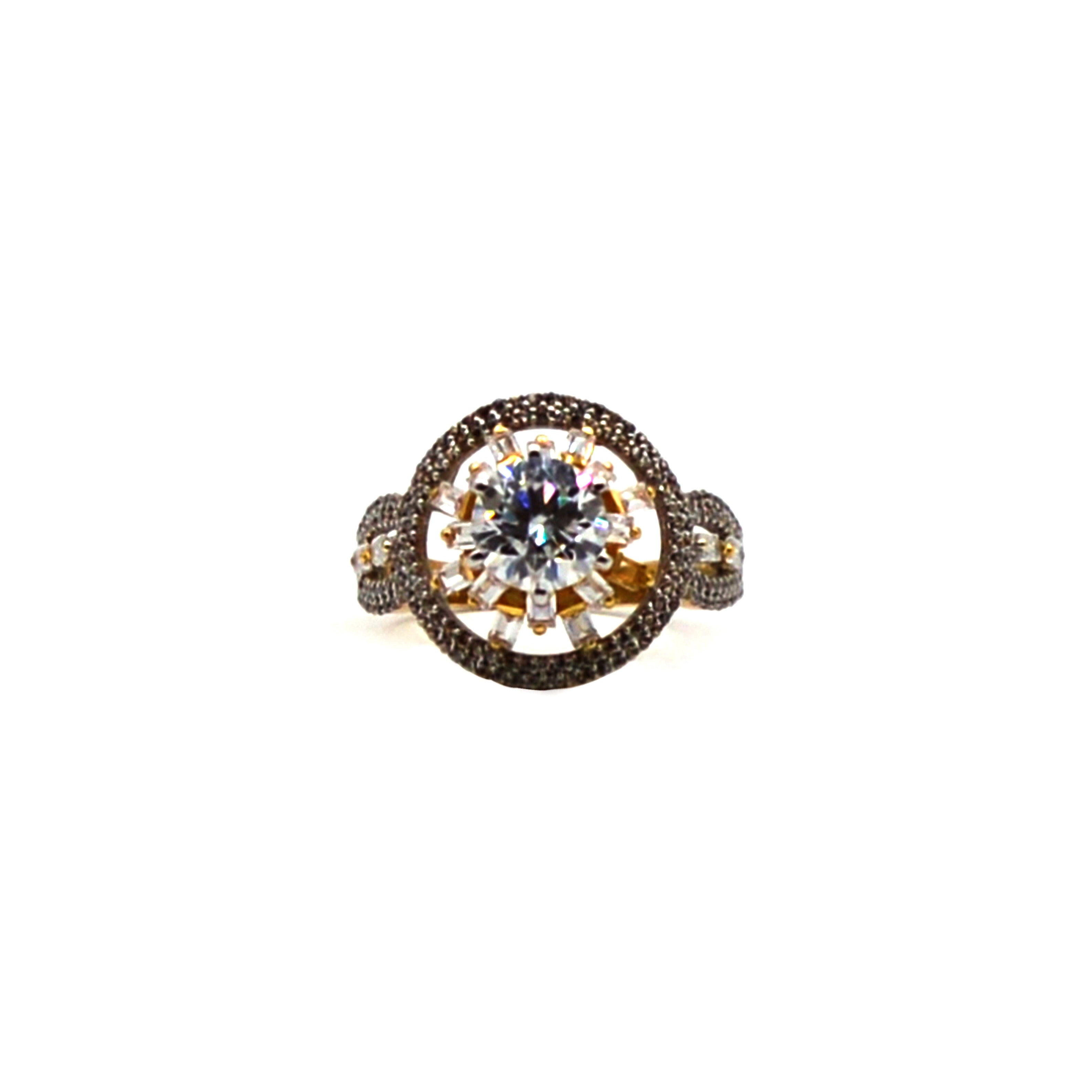 Almas Rind Crown Gold Ring – Almas Jewellers