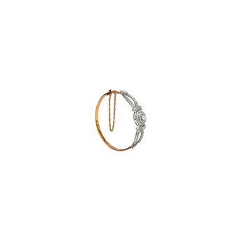 Diamond Cluster Bangle