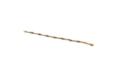 Beaded Twist Chain Bracelet