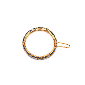 Sapphire Glow Bangles