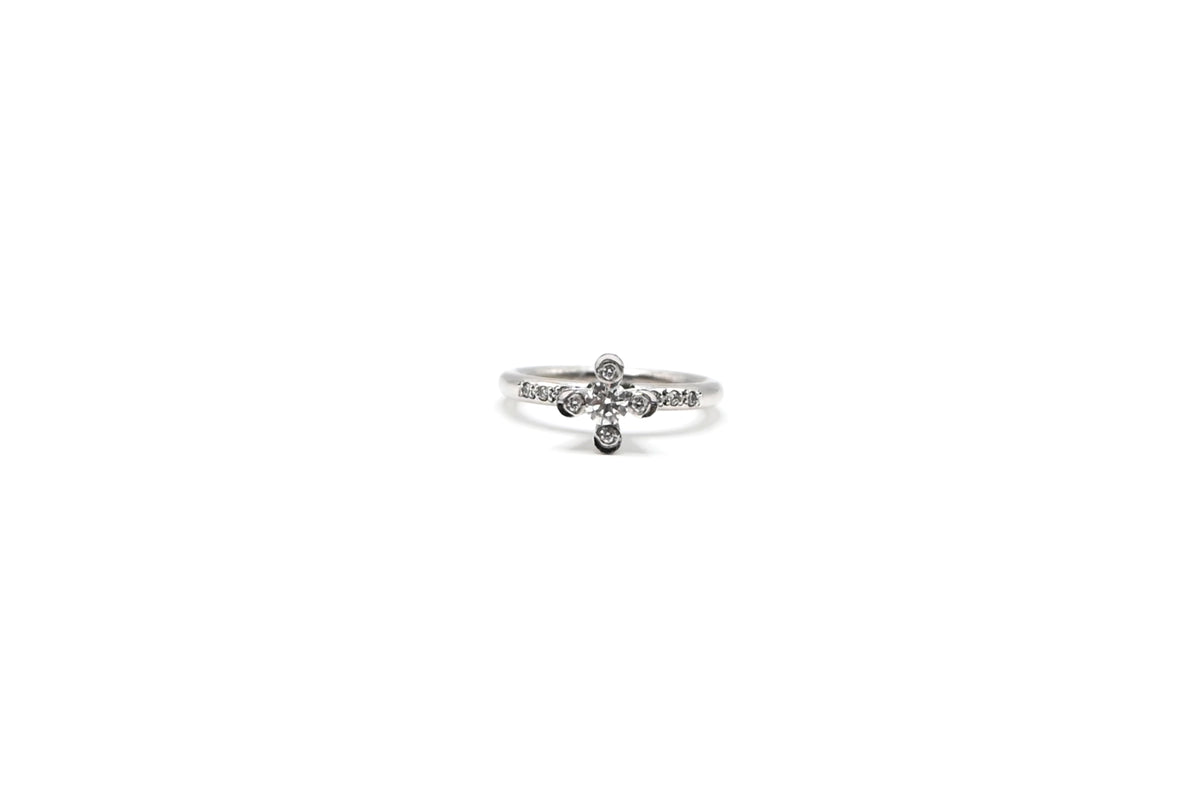 Radiant Cross Ring