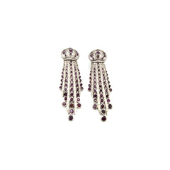 Ruby Diamond Earring