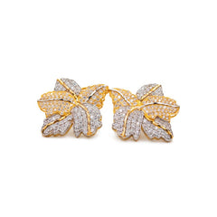 Gem Gold Earrings