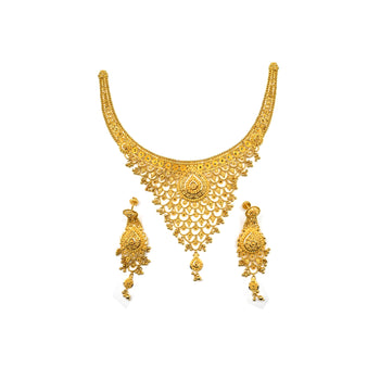 Ornate Gold Filigree Set