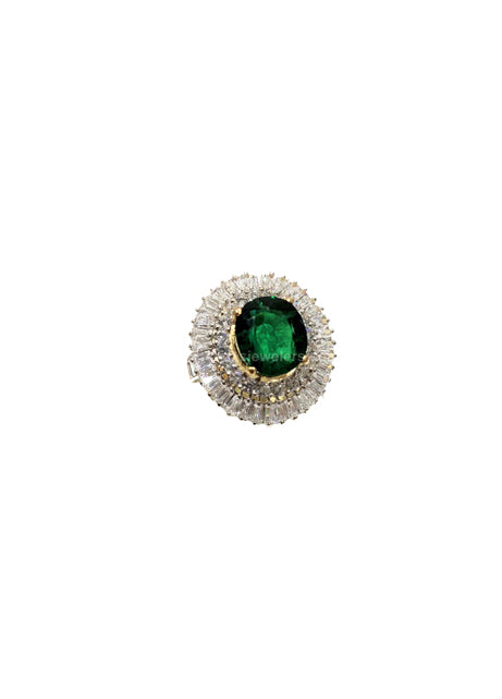 Emerald Dream Gold Ring