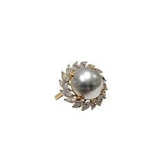 Ocean's Treasure Gold Ring