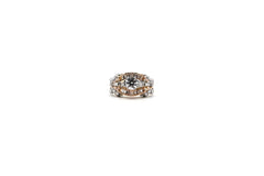 Radiant Diamond Cluster Ring