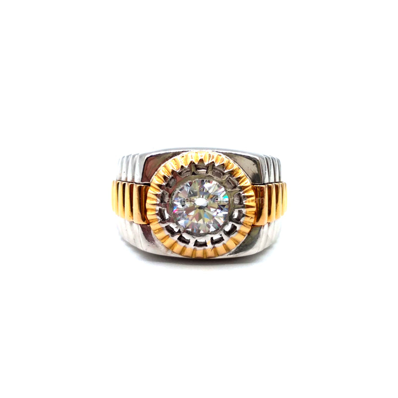 Golden Auro Zircon Gold Ring