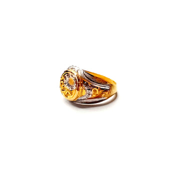 Glided Gold Ring