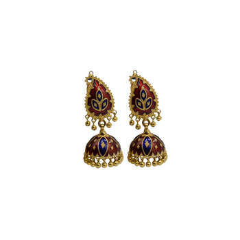 Sleek Mina Gold Earrings