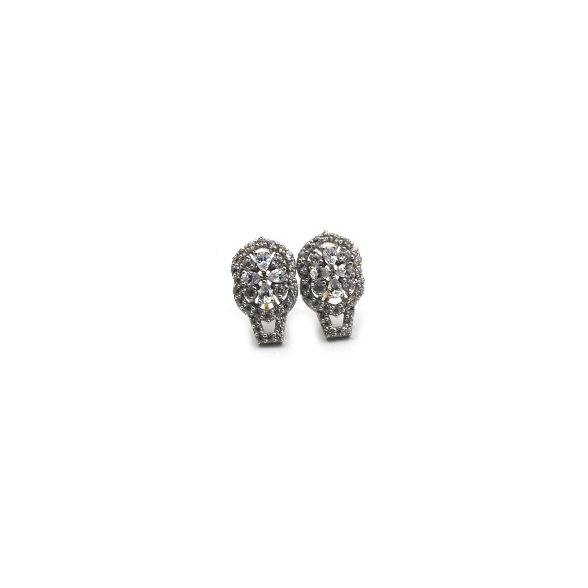 White Gold Earring