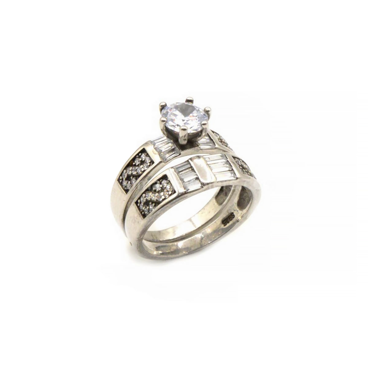 Silver Swirl Ring